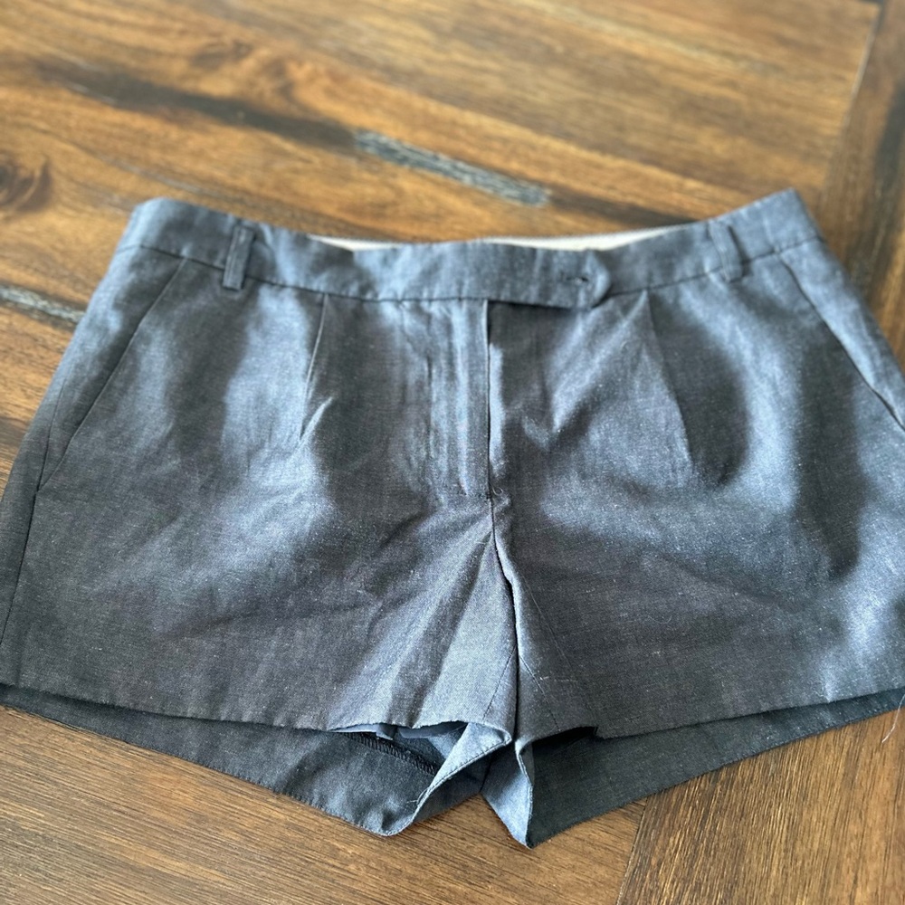 JCrew Linen wool low waist shorts (6)